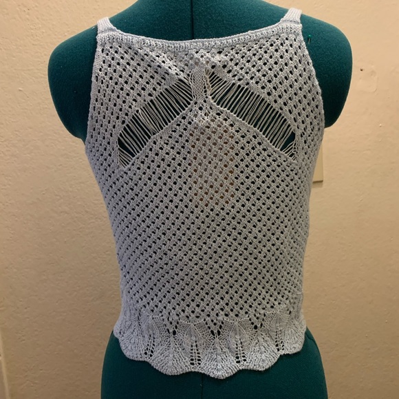 EXIT Crochet Tank Top M - Picture 2 of 7